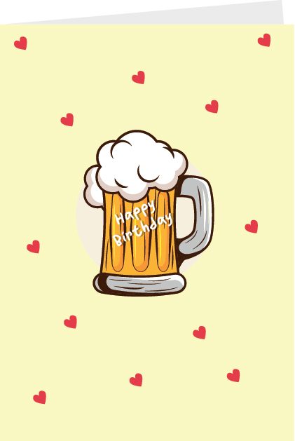 Happy Birthday Love Beer