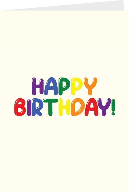 Happy Birthday Balloons