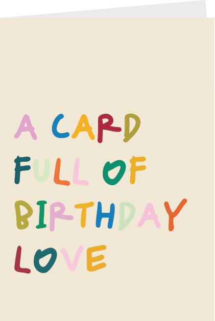 A Card Full Of Love