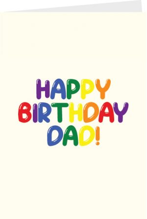 Happy Birthday Dad Balloons