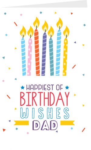 Happiest Of Birthday Wishes Dad