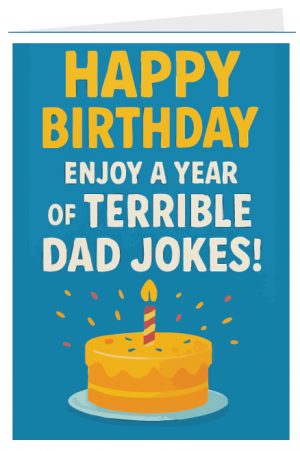 Happy Birthday Dad Jokes