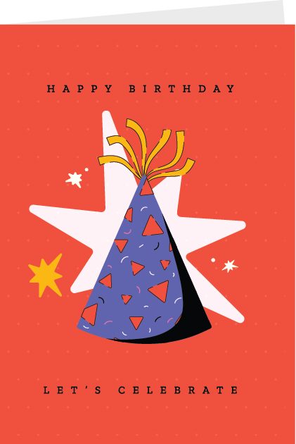 Happy Birthday Let's Celebrate