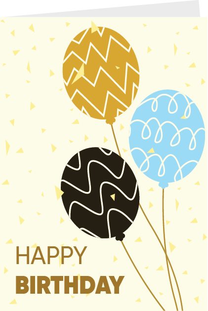 Happy Birthday Balloons